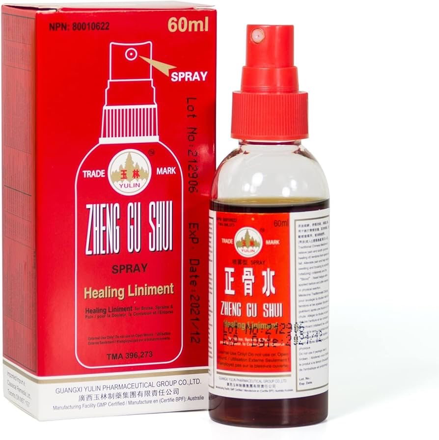 Zheng Gu Shui (Bone-Setting Liquid) – 60ml